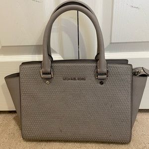 Michael Kors grey handbag
